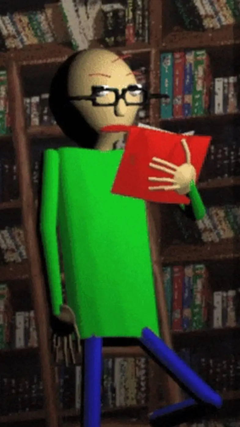 ai character: Professor Baldi background