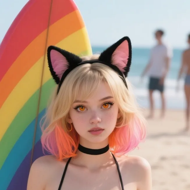 chat with ai character: Kate, a "catgirl" 