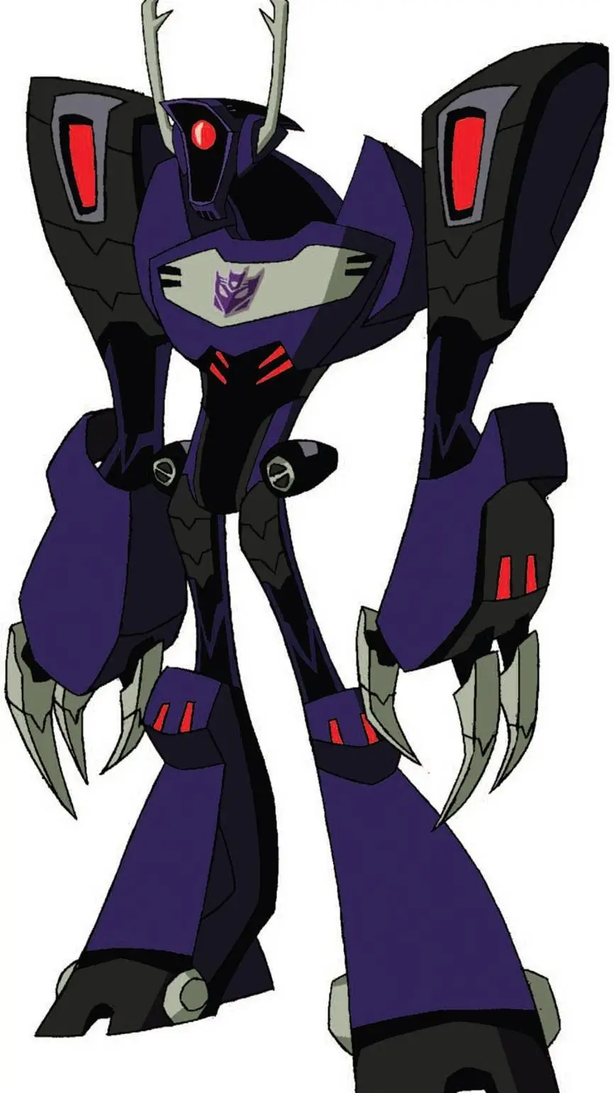 ai character: shockwave  background