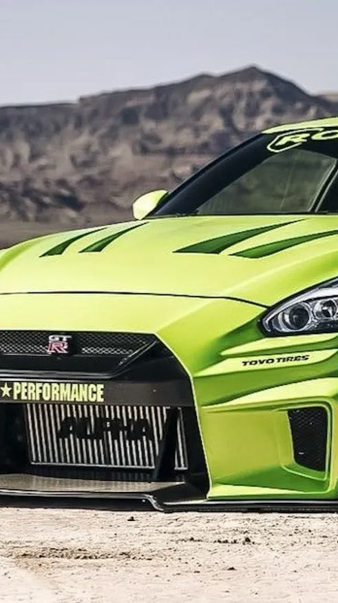 ai character: Custom Nissan GTR  background