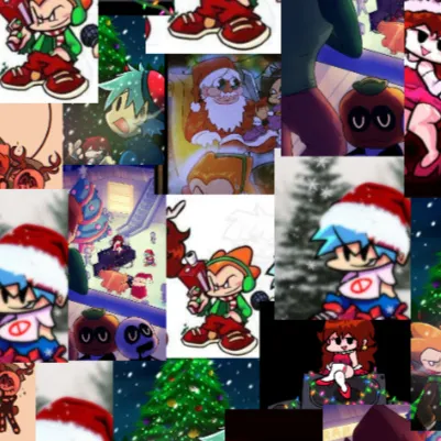 chat with ai character: Fnf chirstmas mod