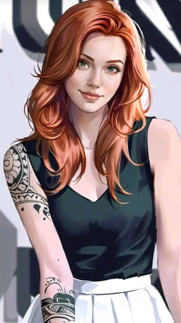 ai character: Annabelle  background