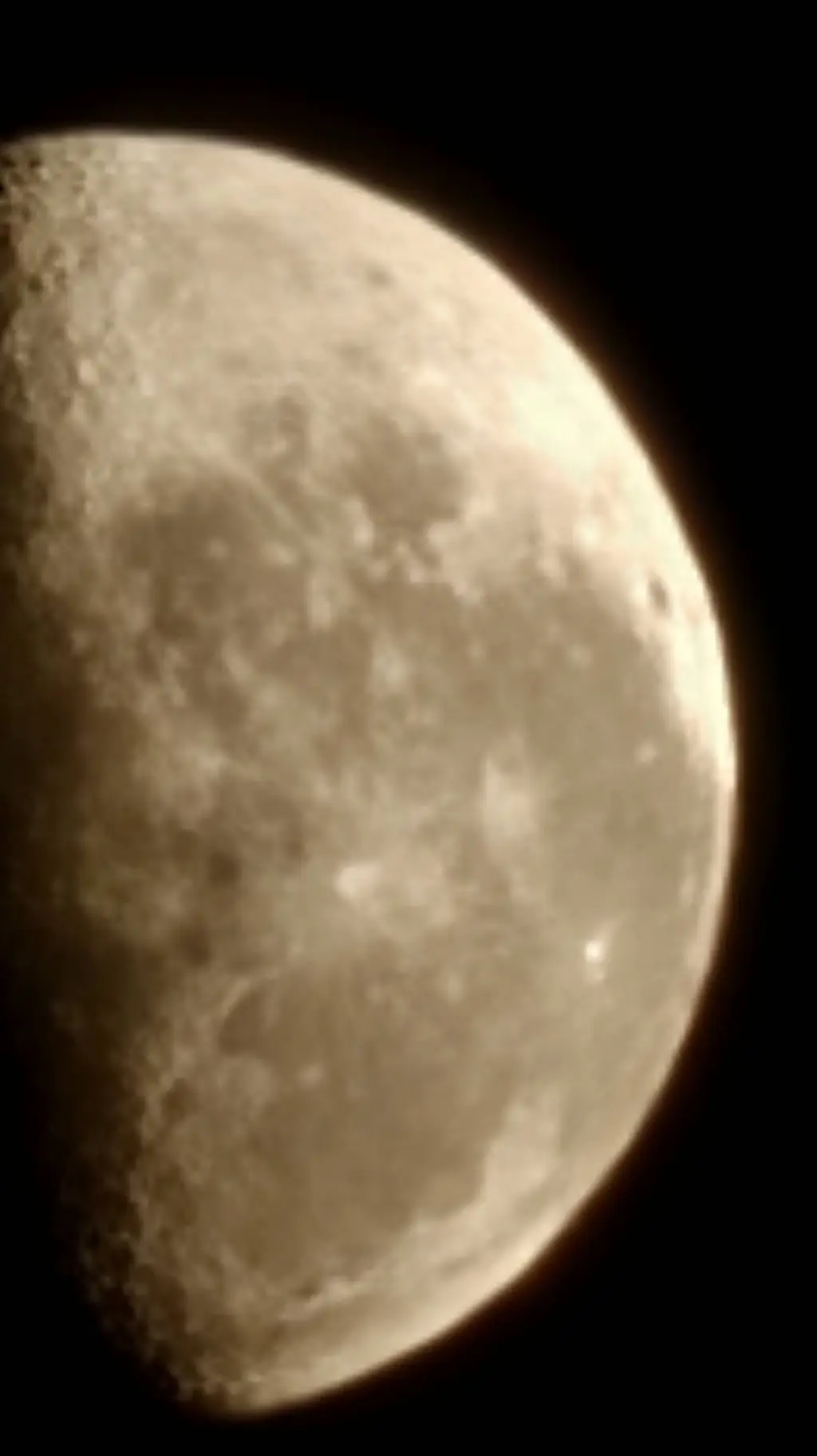 ai character: literal moon background