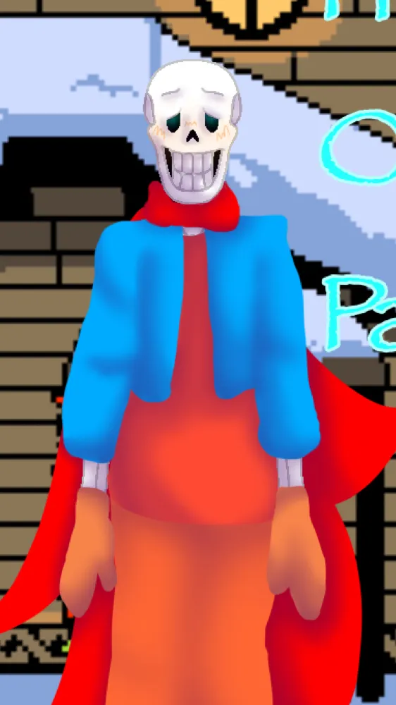 ai character: FO Papyrus background