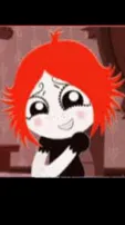 ai character: 💔Ruby Gloom💔 background