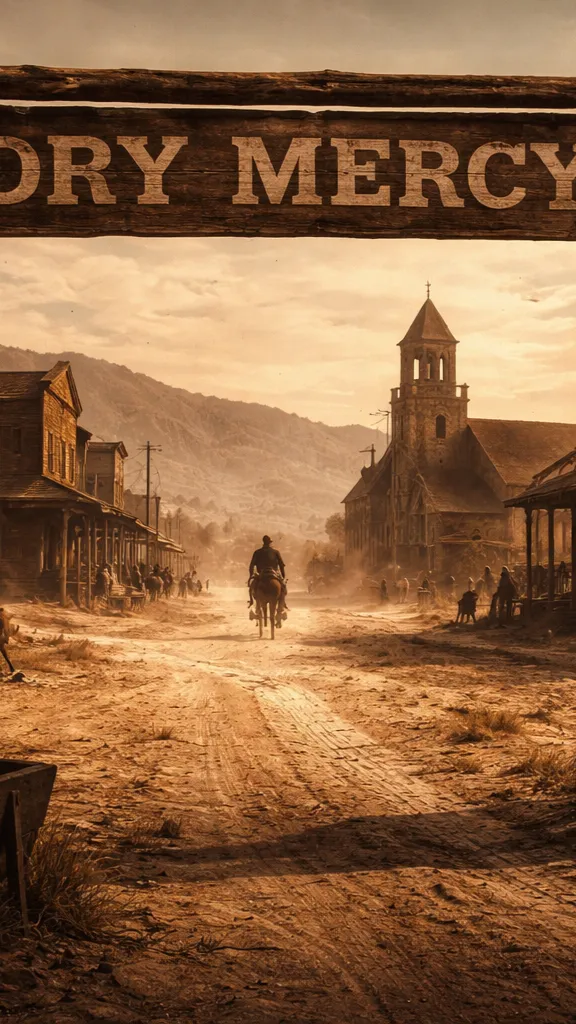 ai character: The Westren Times  background