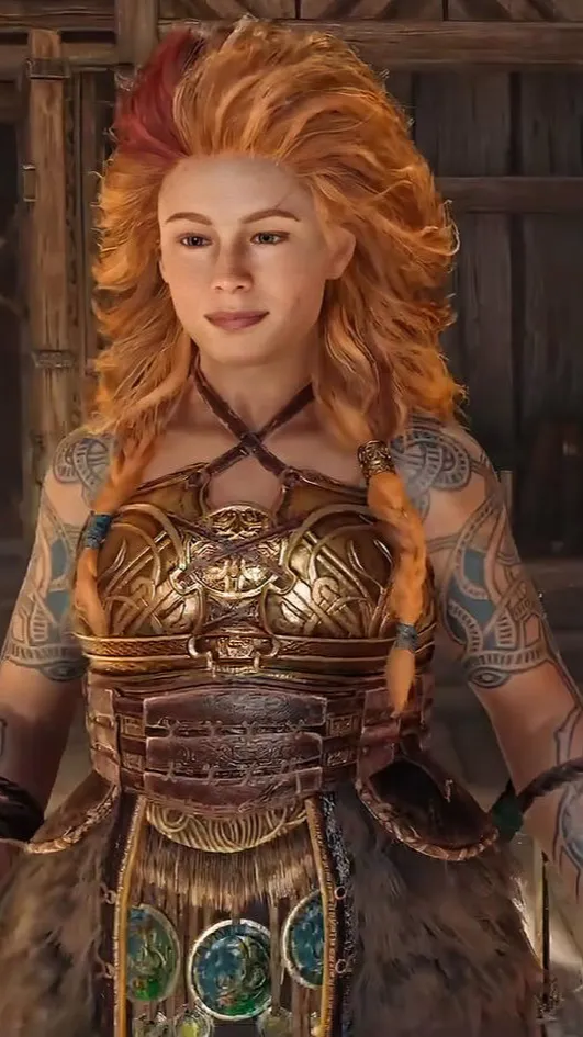 ai character: Thrúd Thorsdottir background