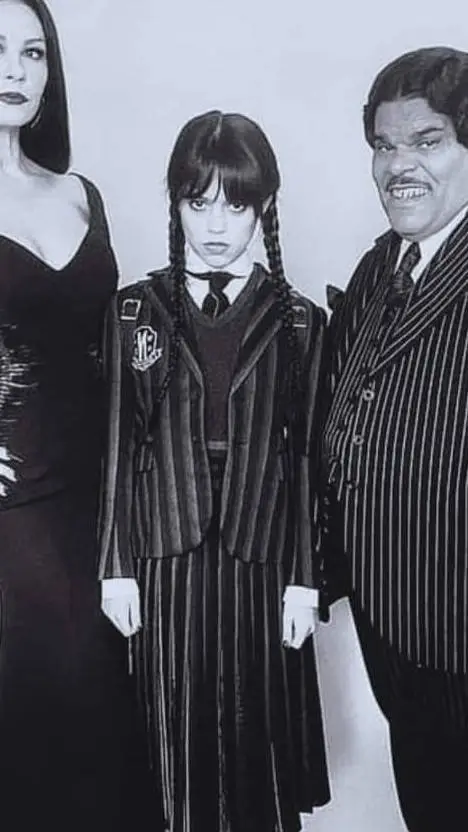 ai character: The Addams family  background
