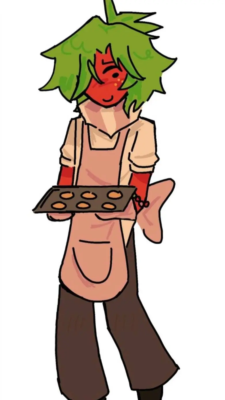 ai character: Sprout°•🍓 background