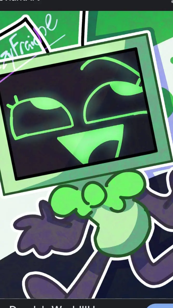 ai character: Vee💚 background