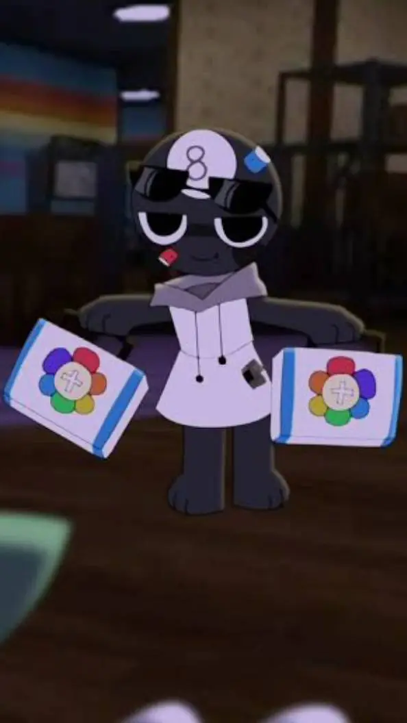ai character: Toodles!🎱° background