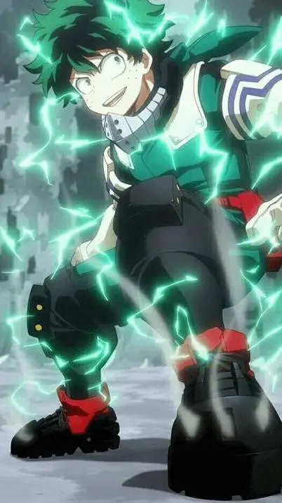 ai character: Izuku Midoriya  background