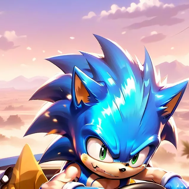 chat with ai character: Sonic road trip..