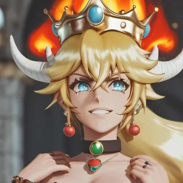 chat with ai character: bowsette