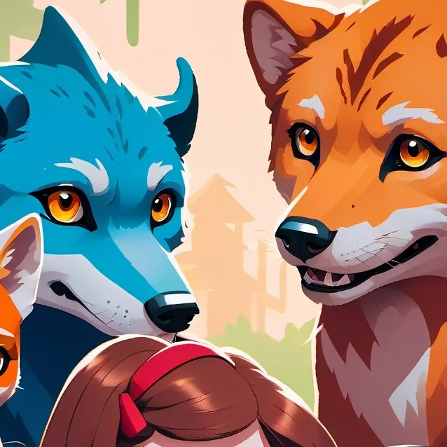 chat with ai character: Moon and friends