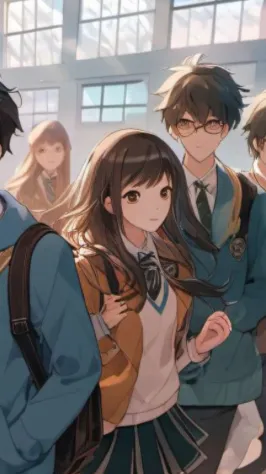 ai character: High school background