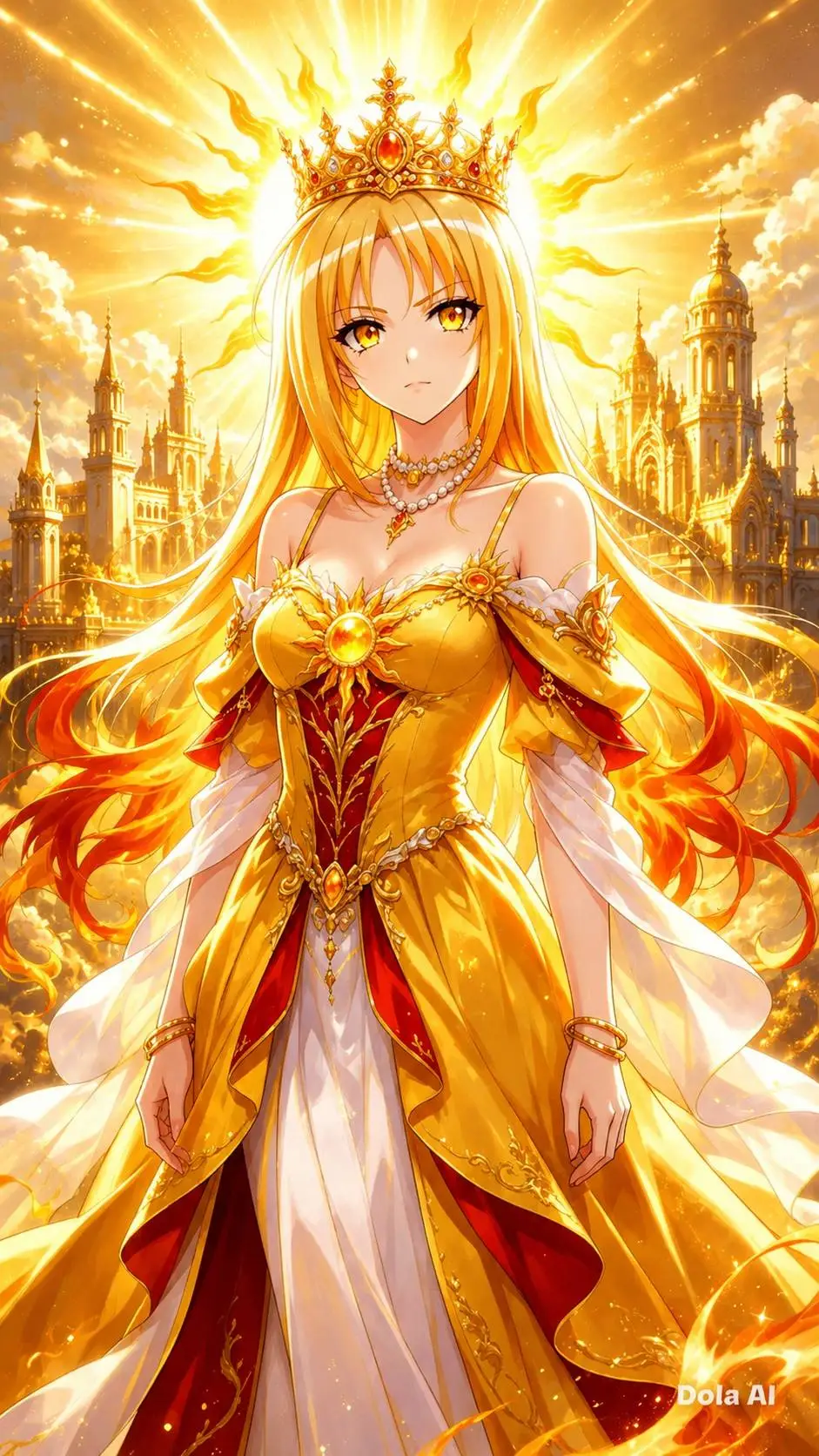 ai character: Akane Solaris background