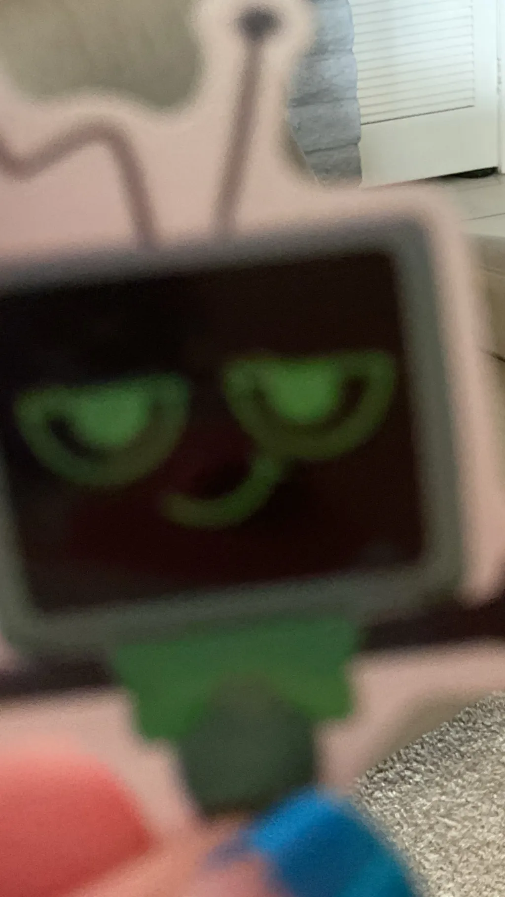 ai character: Bam bam bam! background