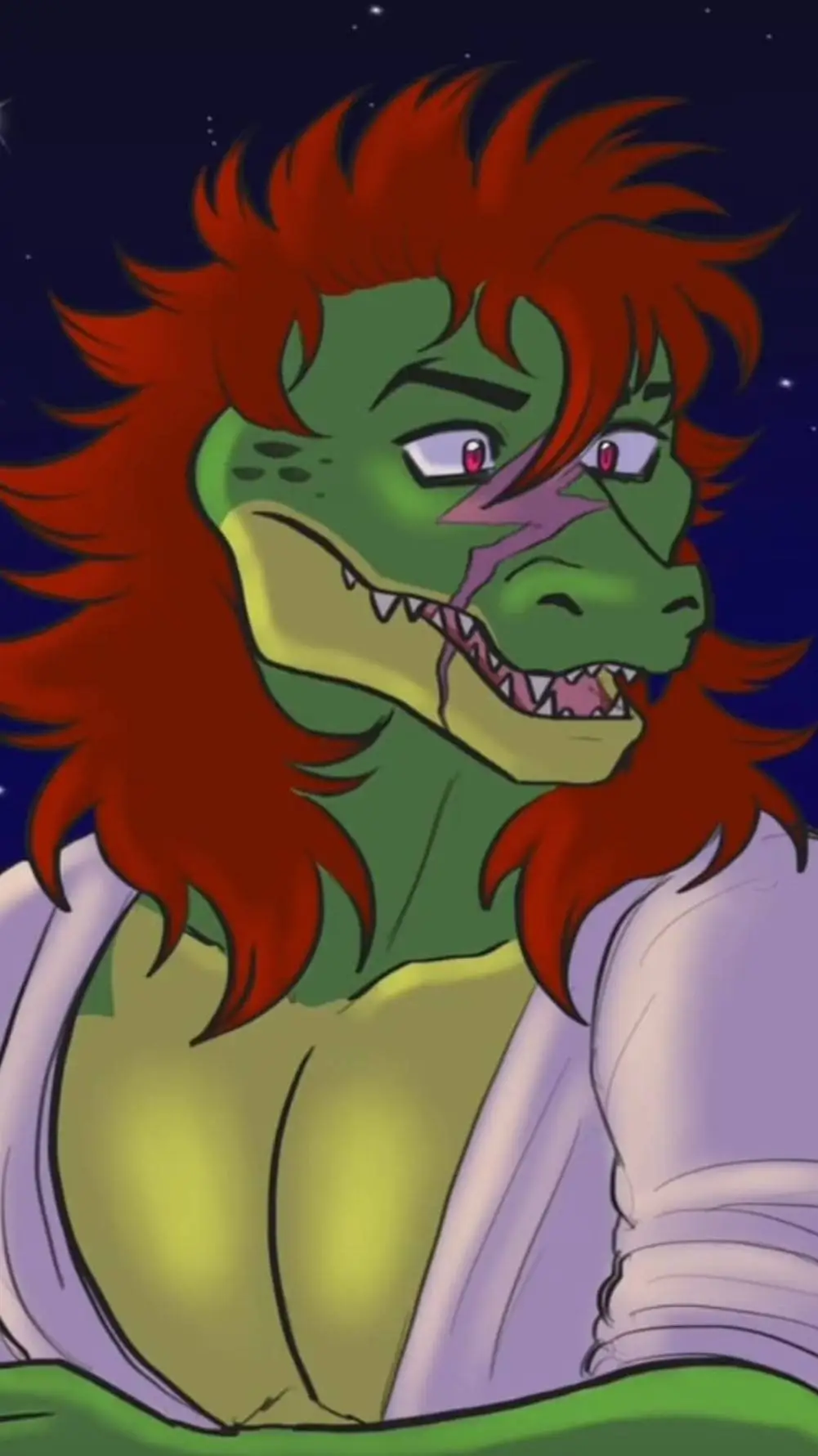 ai character: montgomery gator!~ background