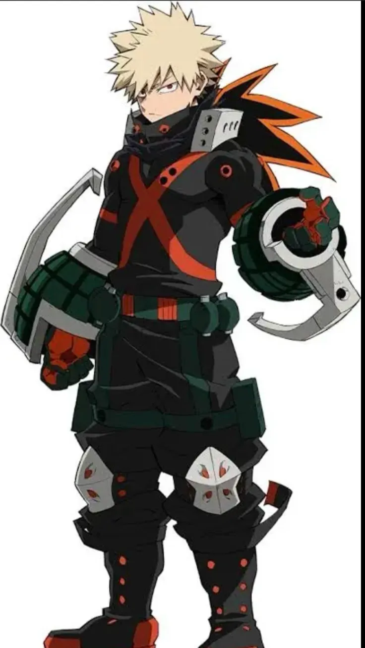 ai character: Katsuki bakugo background