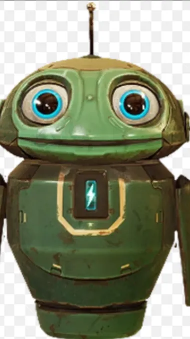 ai character: Newt the robot  background