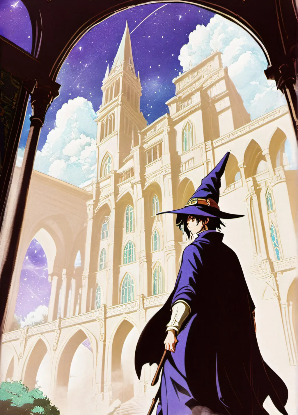 chat with ai character: School of magic