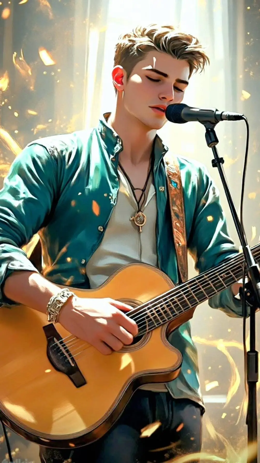 ai character: •❅𝐂hristmas 𝐖ish❆⋆ background