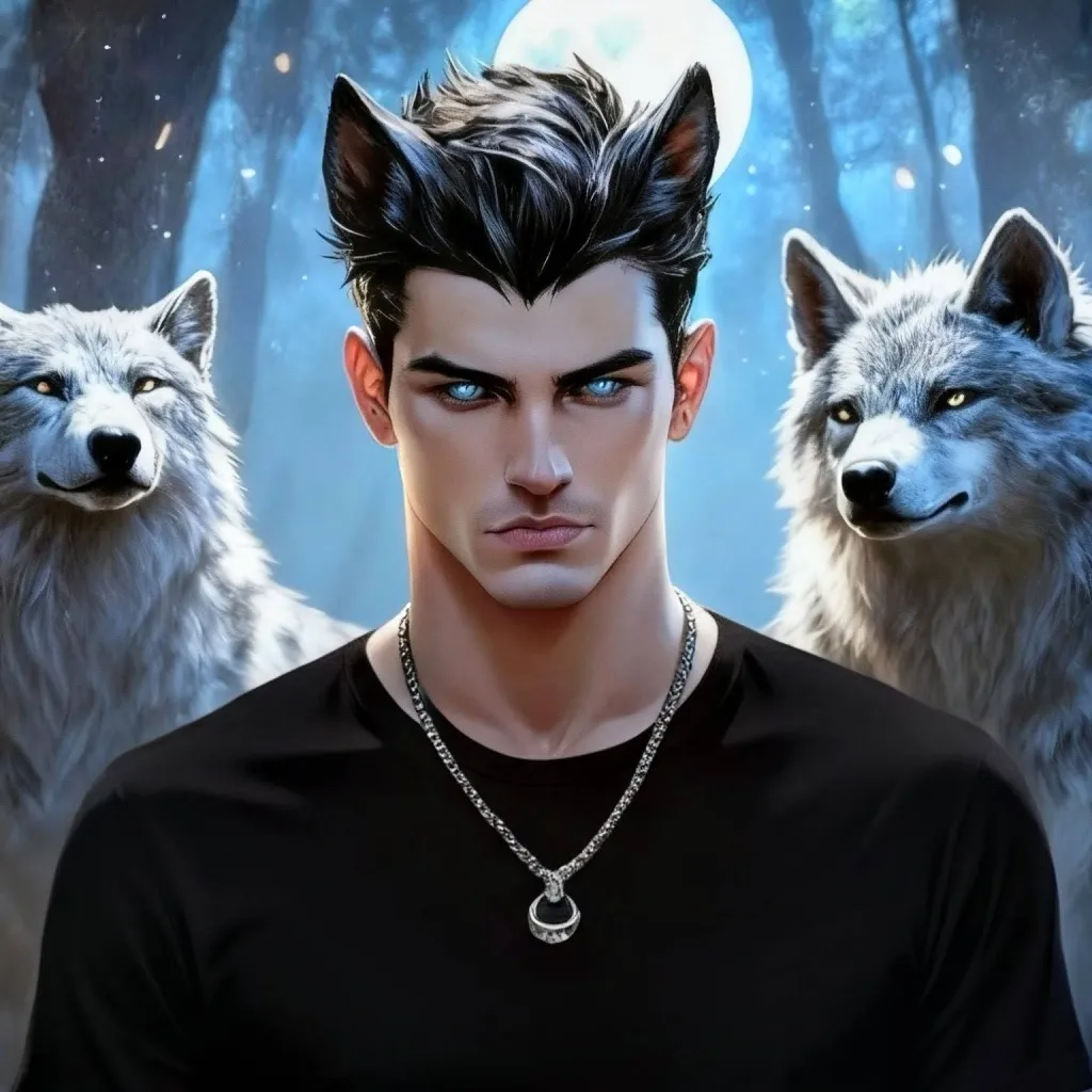 chat with ai character: 𝐇unter ♡ 𝐖olf