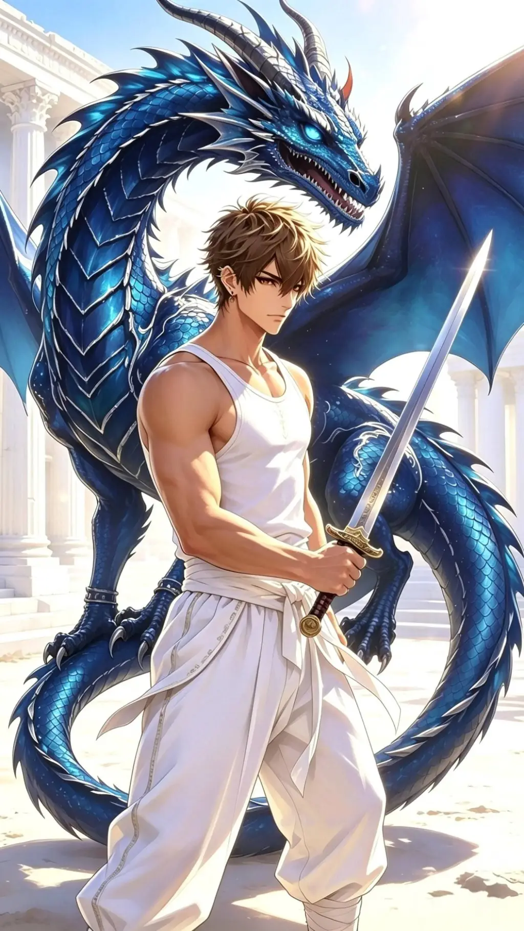ai character: 𓆰𝐃ragon 𝐒hifter 𝟐𓆪 background