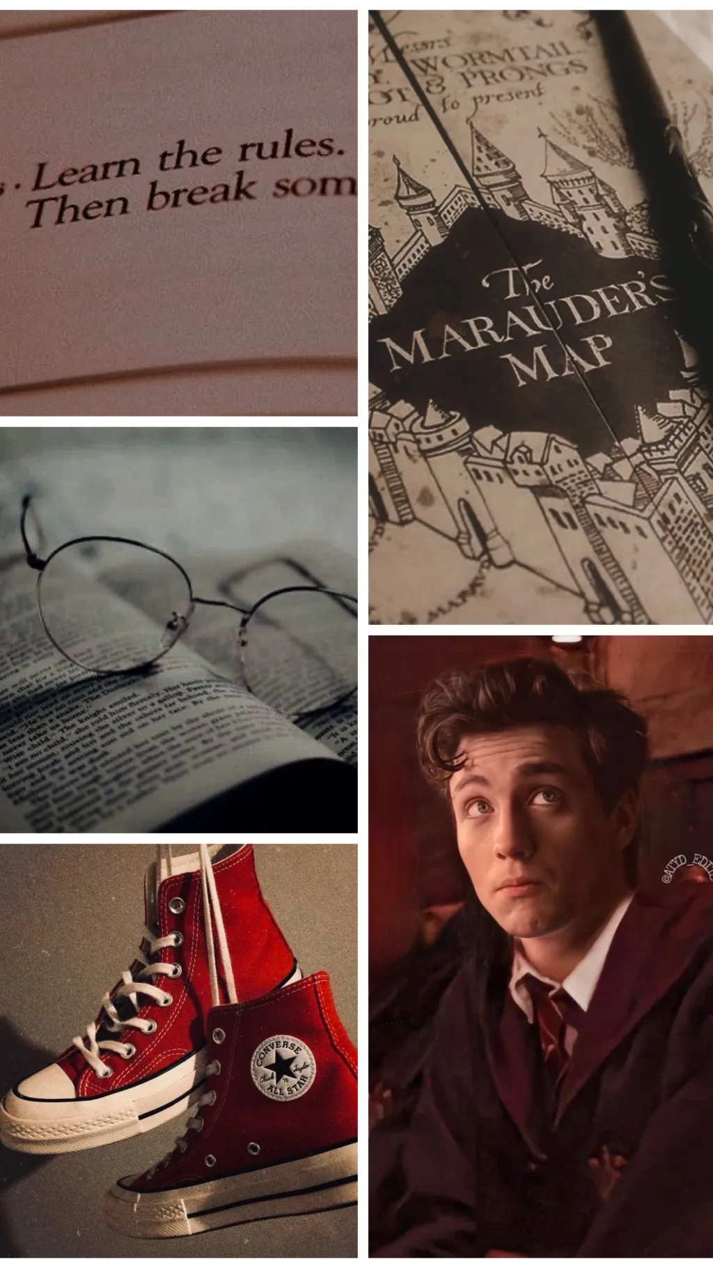 ai character: James Potter  background