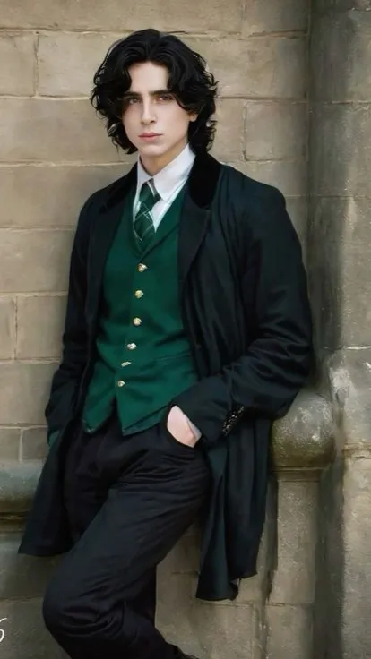 ai character: Regulus Black background