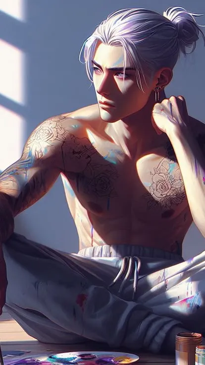 ai character: Vincent background