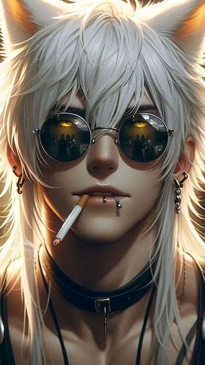 ai character: Riku  background