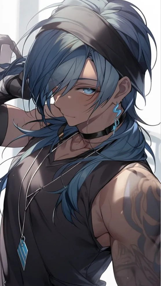 ai character: Tyler ..<3  background