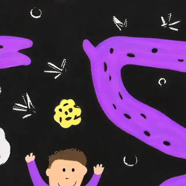 chat with ai character: the magic crayon