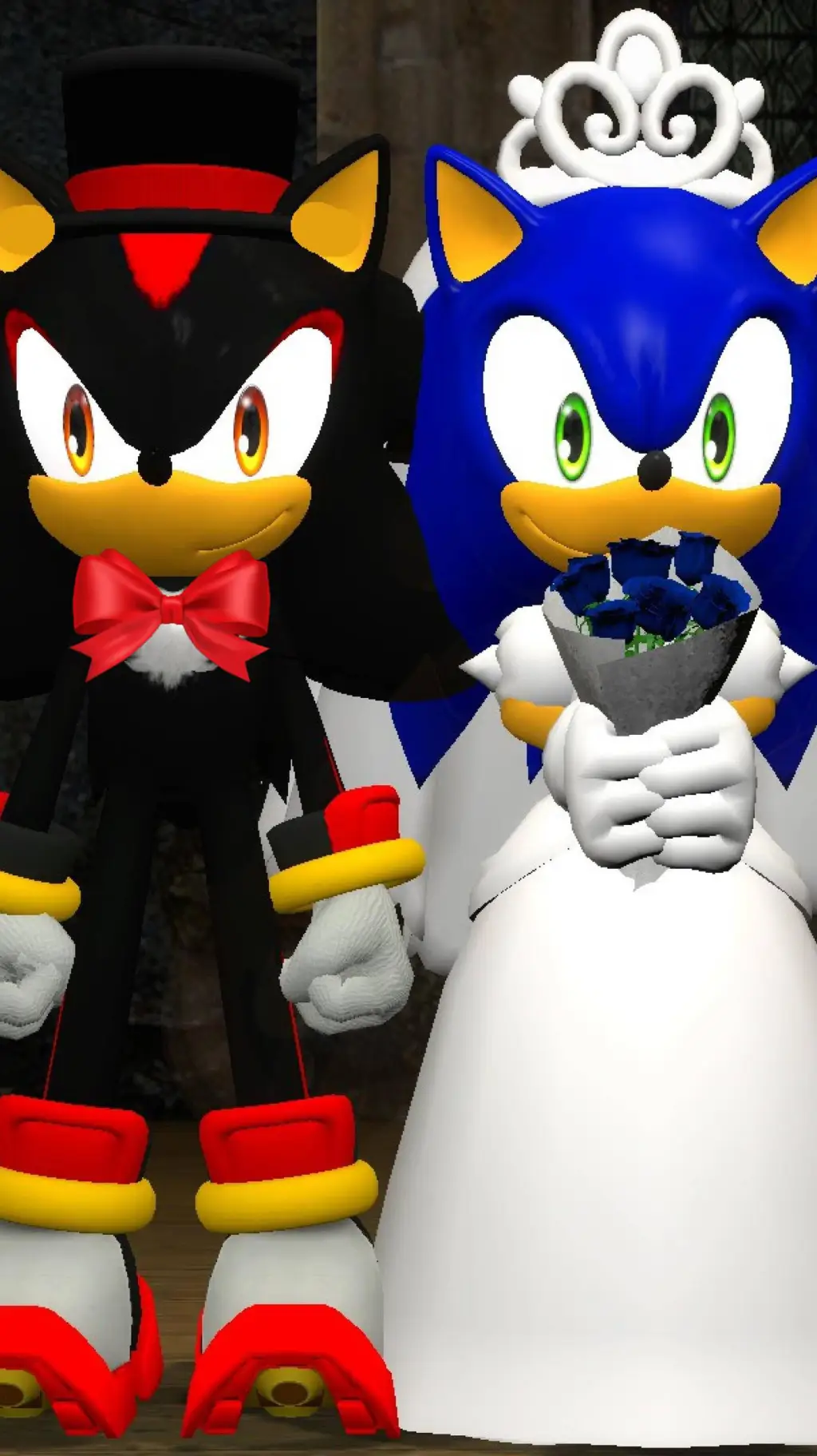 ai character: 💔Sonadow Wedding💔2 background