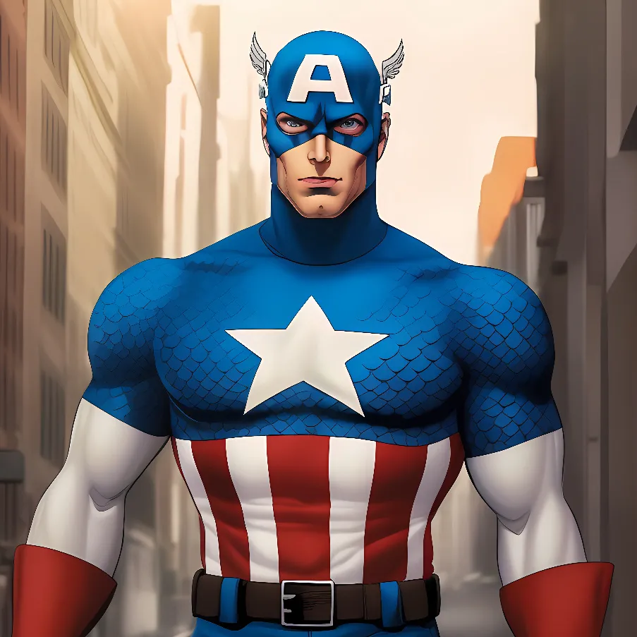 chat with ai character: Captain America