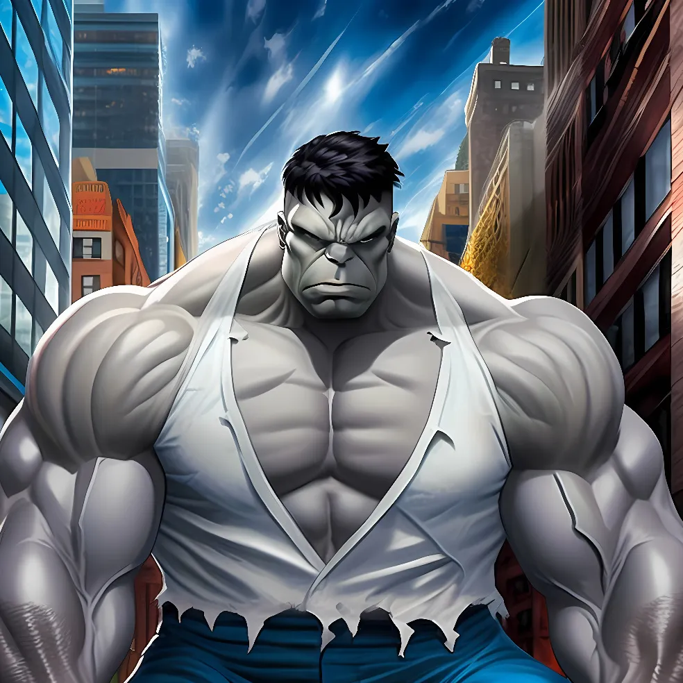 chat with ai character: Grey Hulk