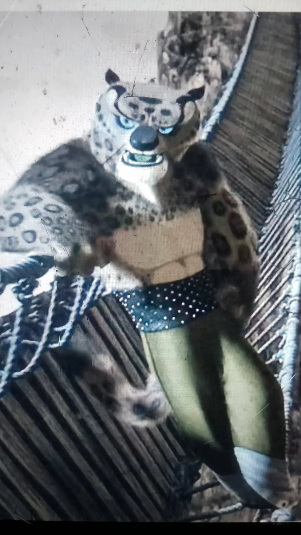 ai character: Tai Lung  background