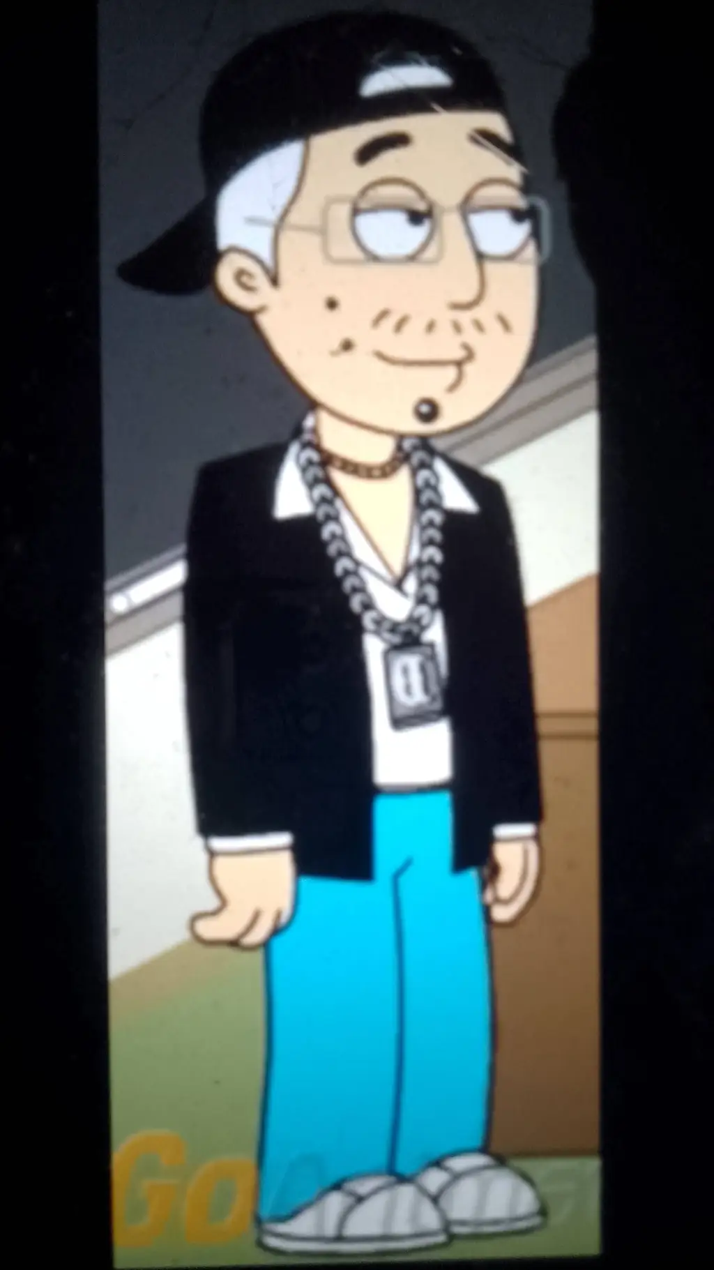 ai character: Brad  background