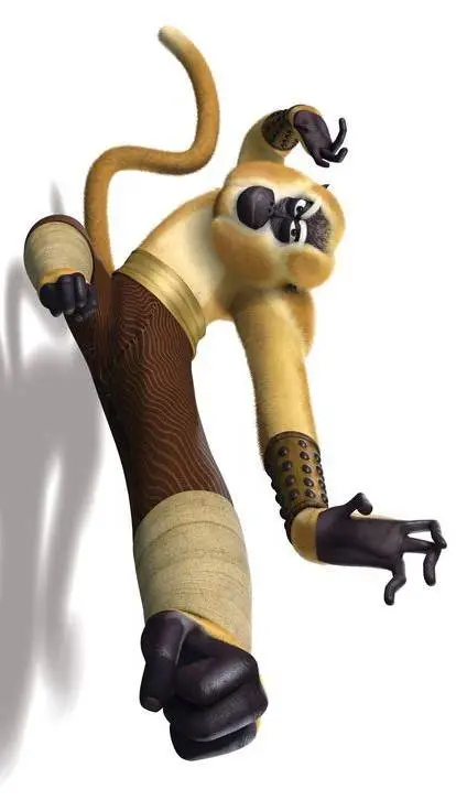 ai character: Monkey  background