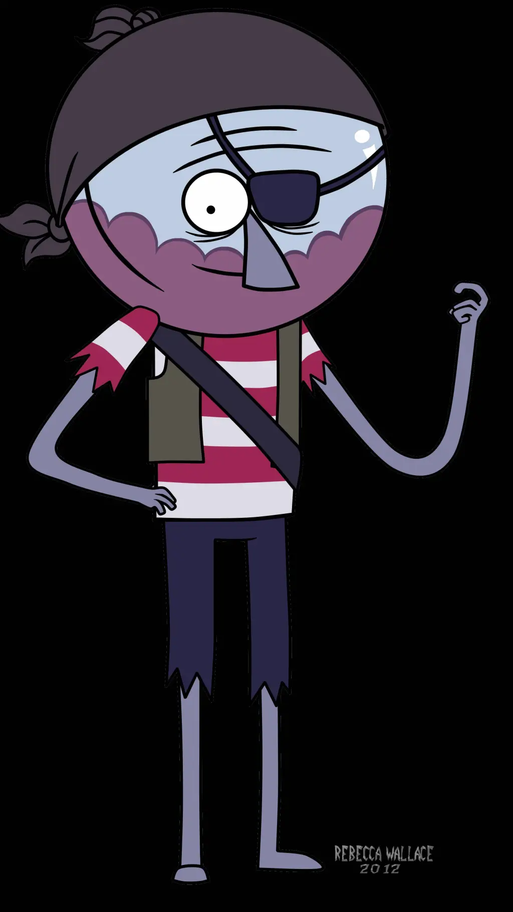 ai character: Pirate Benson background