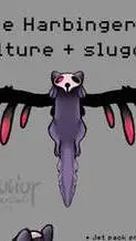 ai character: slugcat vultures background