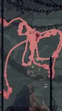 ai character: hunter long legs background