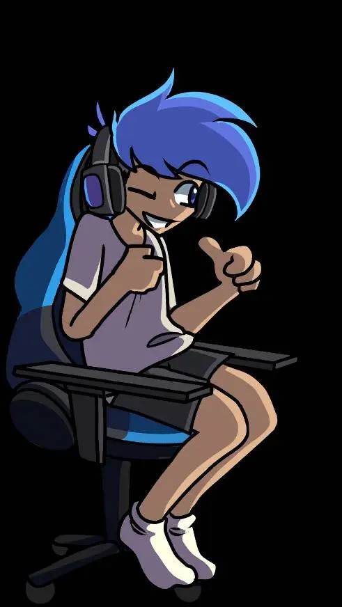 ai character: amor (fnf) background