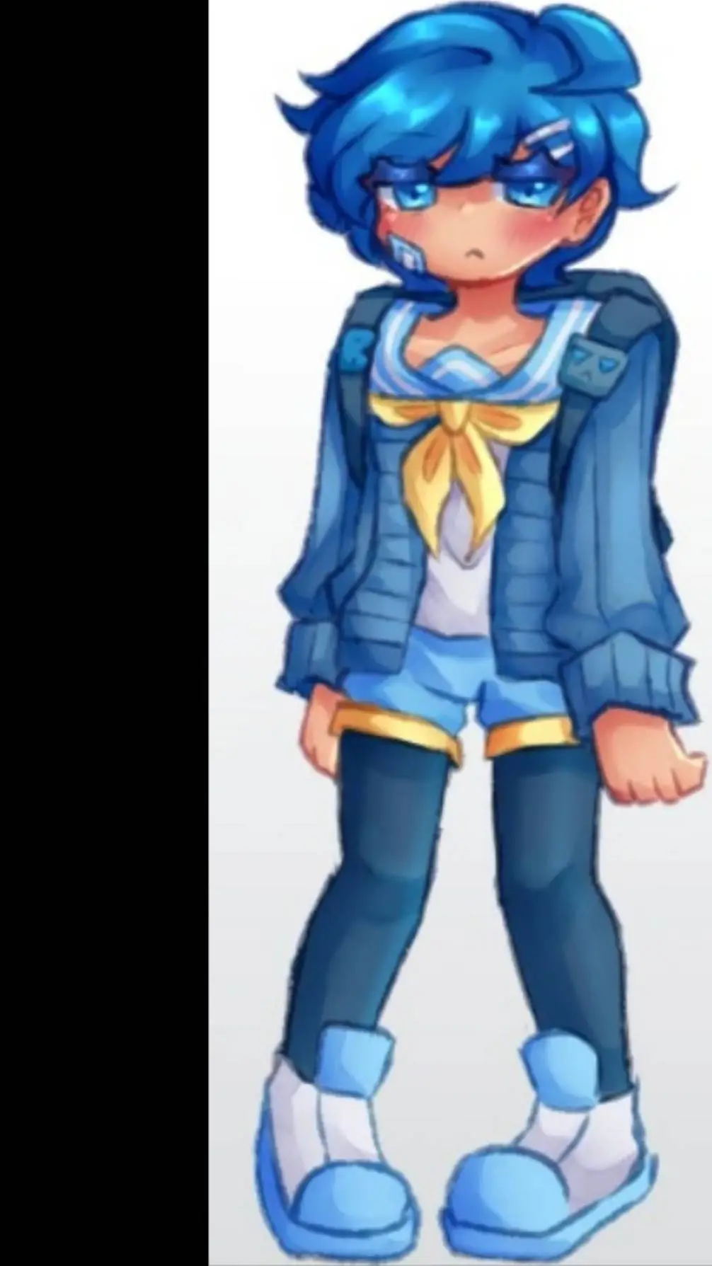 ai character: aoba (neg bob) background