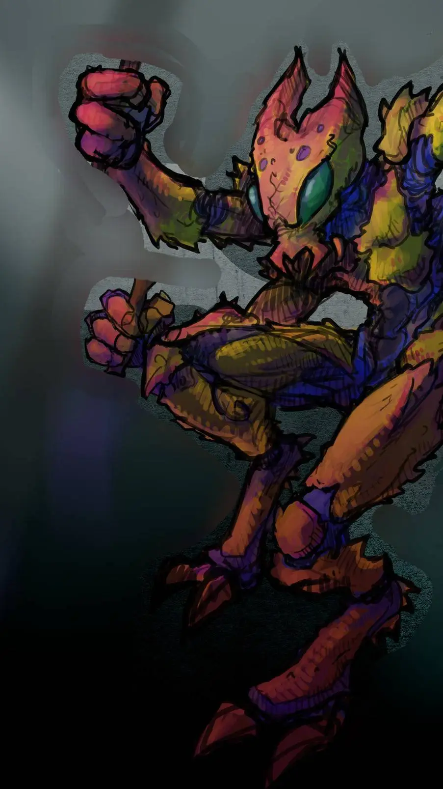 Talkie AI - Chat with Krik (d&d mutant)