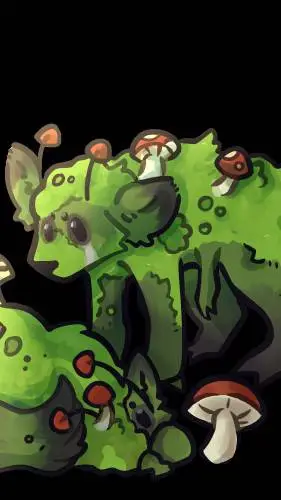 ai character: bloomin (CDX) background