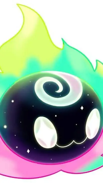 ai character: nebula background