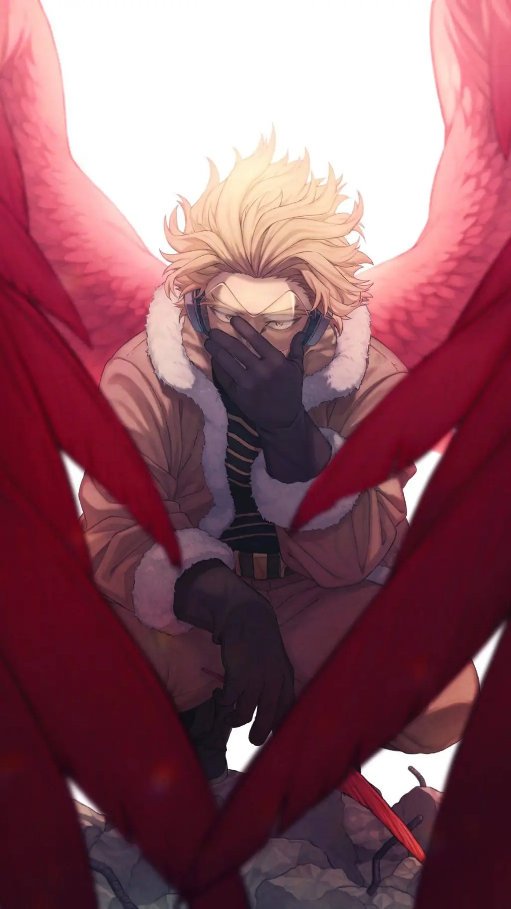 ai character: Hawks daughter_MHA background
